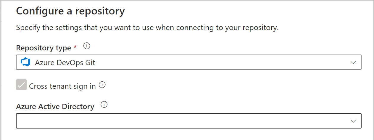 Choose the directory